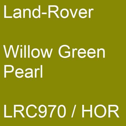 Land-Rover, Willow Green Pearl, LRC970 / HOR.